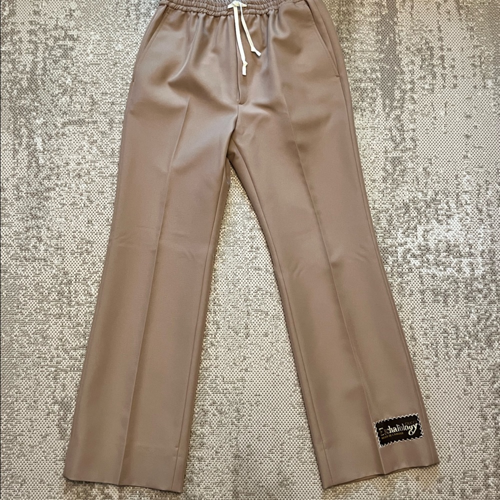 Gucci Gabardine Pants- Brand new, never worn! Original tags, hanger and dust bag